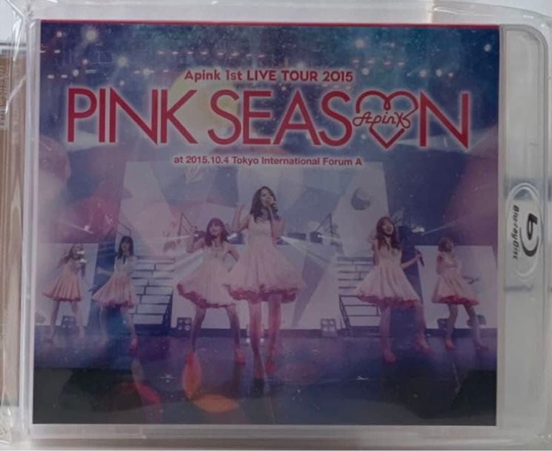 【Apinkサイン入りCD×4‪／ピンクシーズンLIVE TOUR 2015‪】