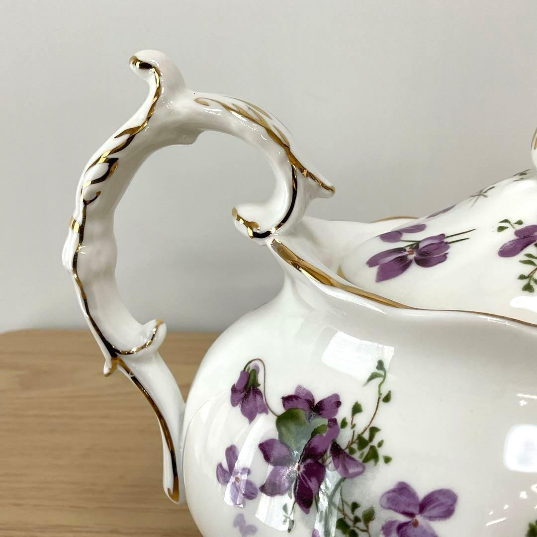 ハマースレイ　バイオレット　ティーポット　大