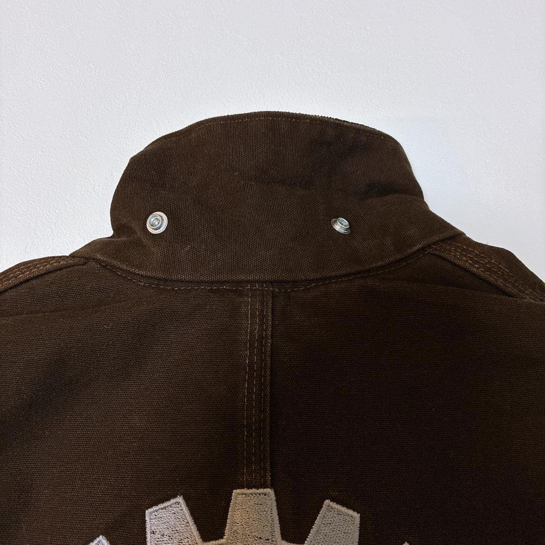 Carhartt CSX企業刺繍ミシガンチョアコート裏地ブランケット L USA