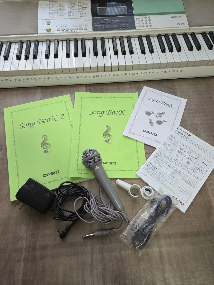 CASIO 光ナビゲーション キーボード LK-512