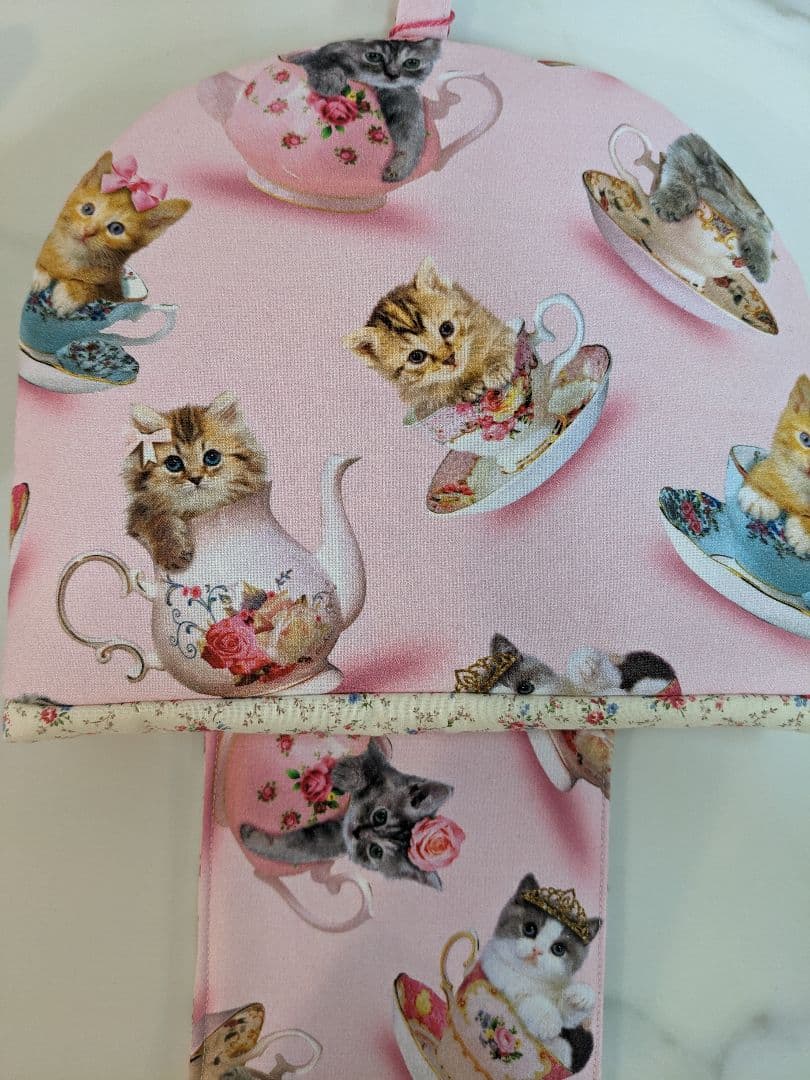 ❦カピ薔薇❦　タイムレストレジャー♡ネコちゃん♡ティーコゼー♡ハンドメイド