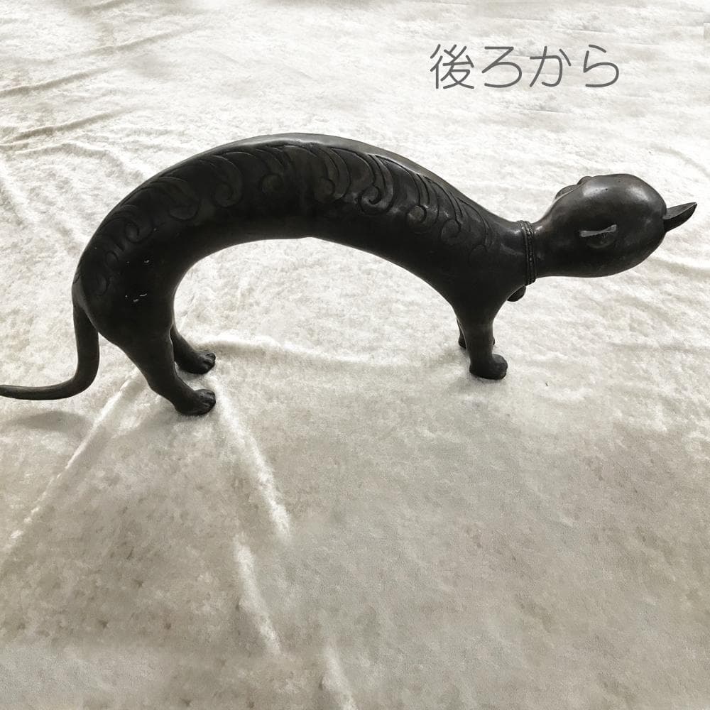 ネコ　ブロンズ