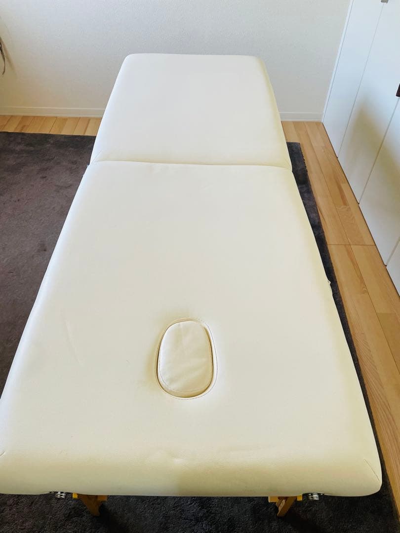 【おまけ盛りだくさん】折りたたみ軽量エステベッド＊引き取り可能な方