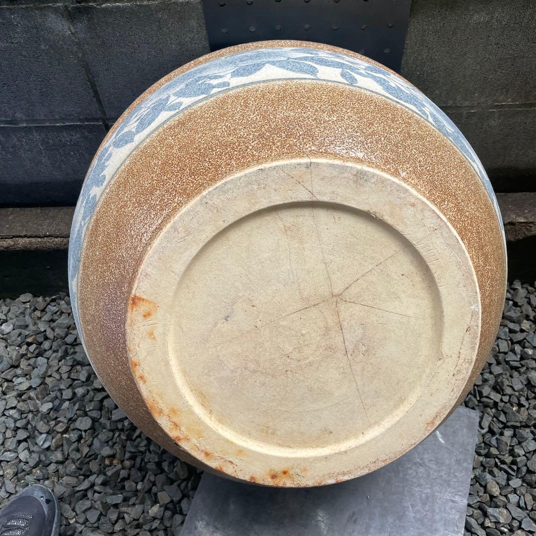 睡蓮鉢　金魚鉢　メダカ鉢　水鉢　21号63cm 大型