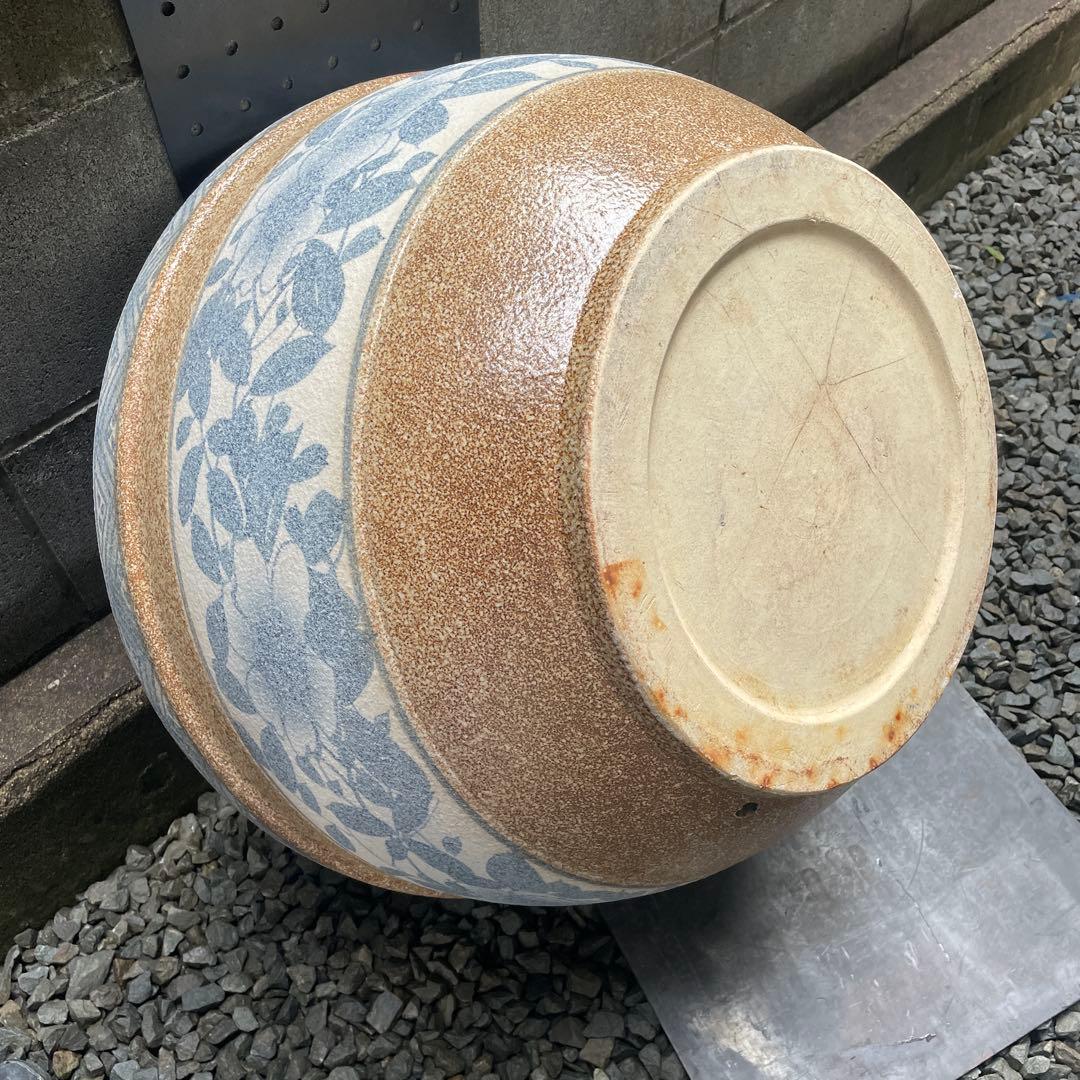 睡蓮鉢　金魚鉢　メダカ鉢　水鉢　21号63cm 大型