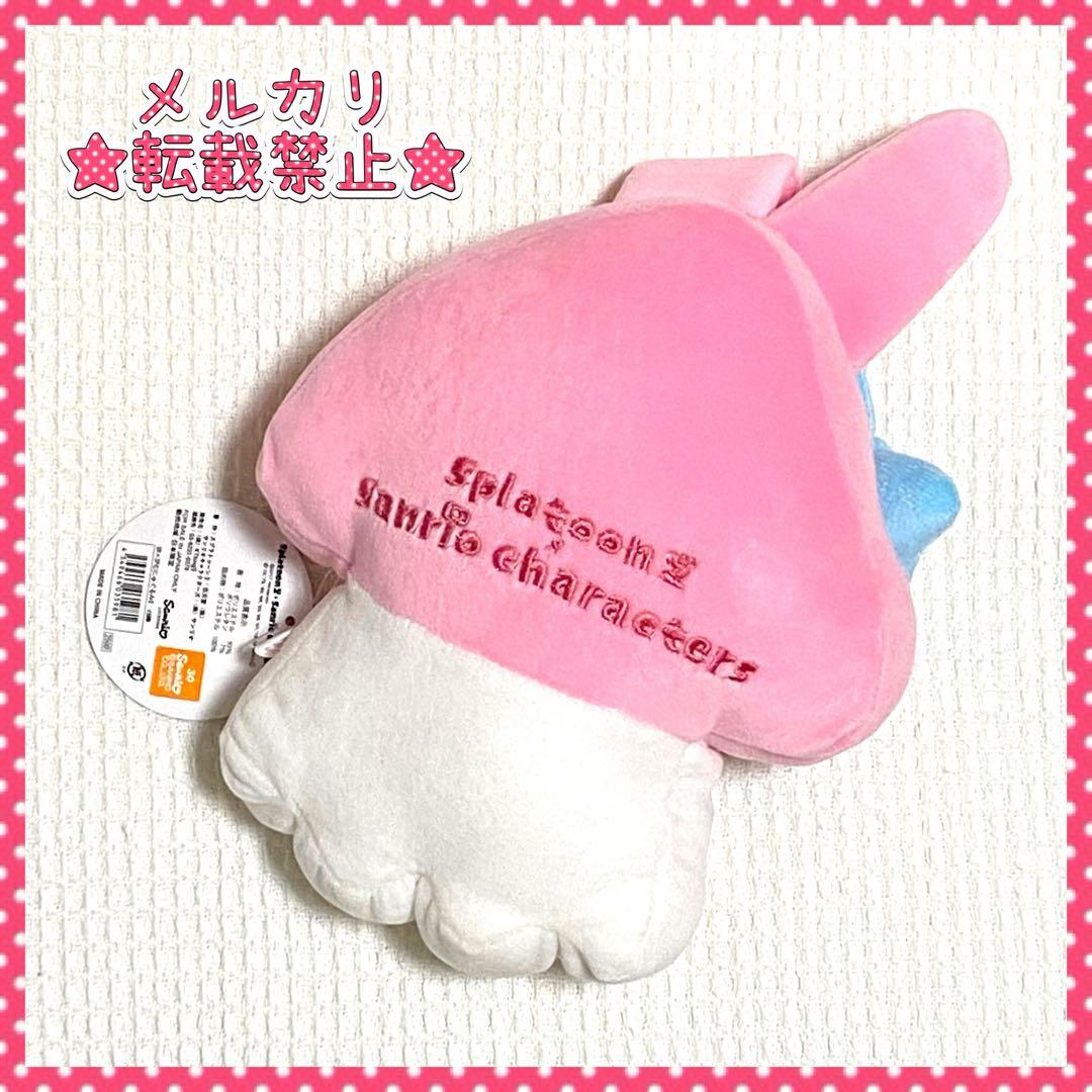マイメロディ スプラトゥーン コラボ ぬいぐるみ イカ むにゅぐるみ サンリオ