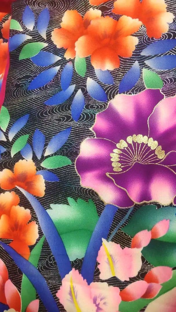 ★花嫁様★引振袖★大振袖★華やか★大輪の花柄★