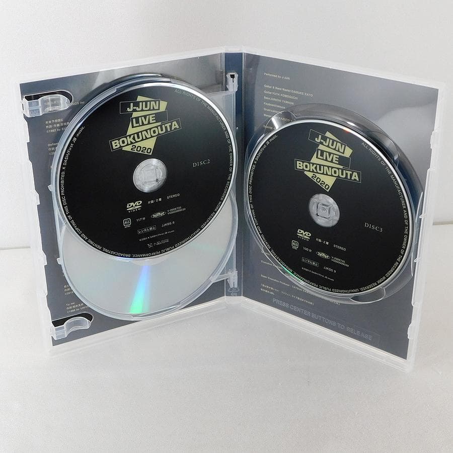 3DVD+フォトブック「J-JUN/LIVE BOKUNOUTA 2020」