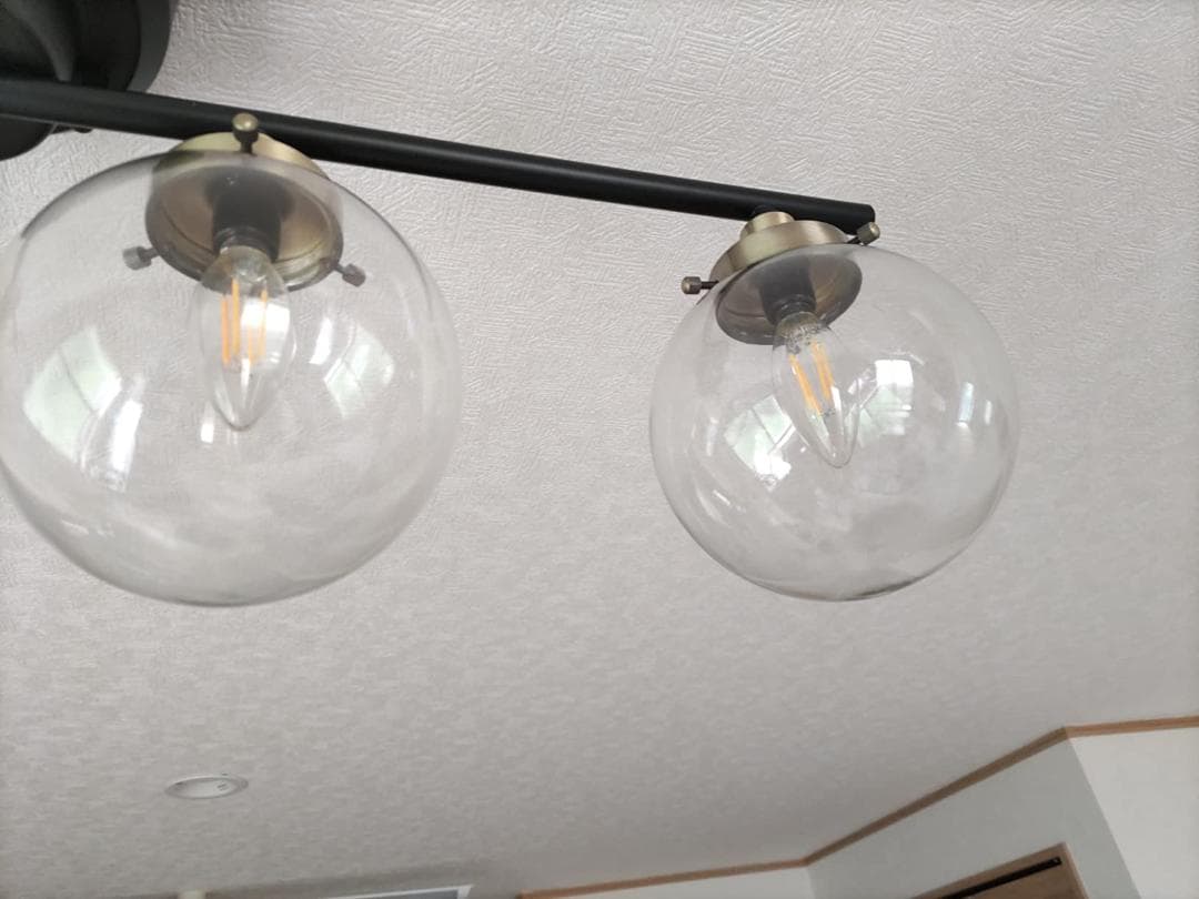 4灯 インダストリアルスタイル シーリングライト