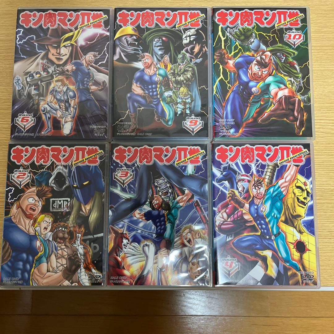 キン肉マン2世　セル版DVD6本セットオマケ付き