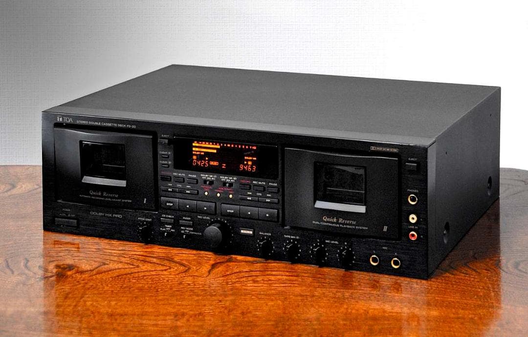 ★これは何者か！TOA FD-20 本格プロフェッショナル機へにいざない！　♪