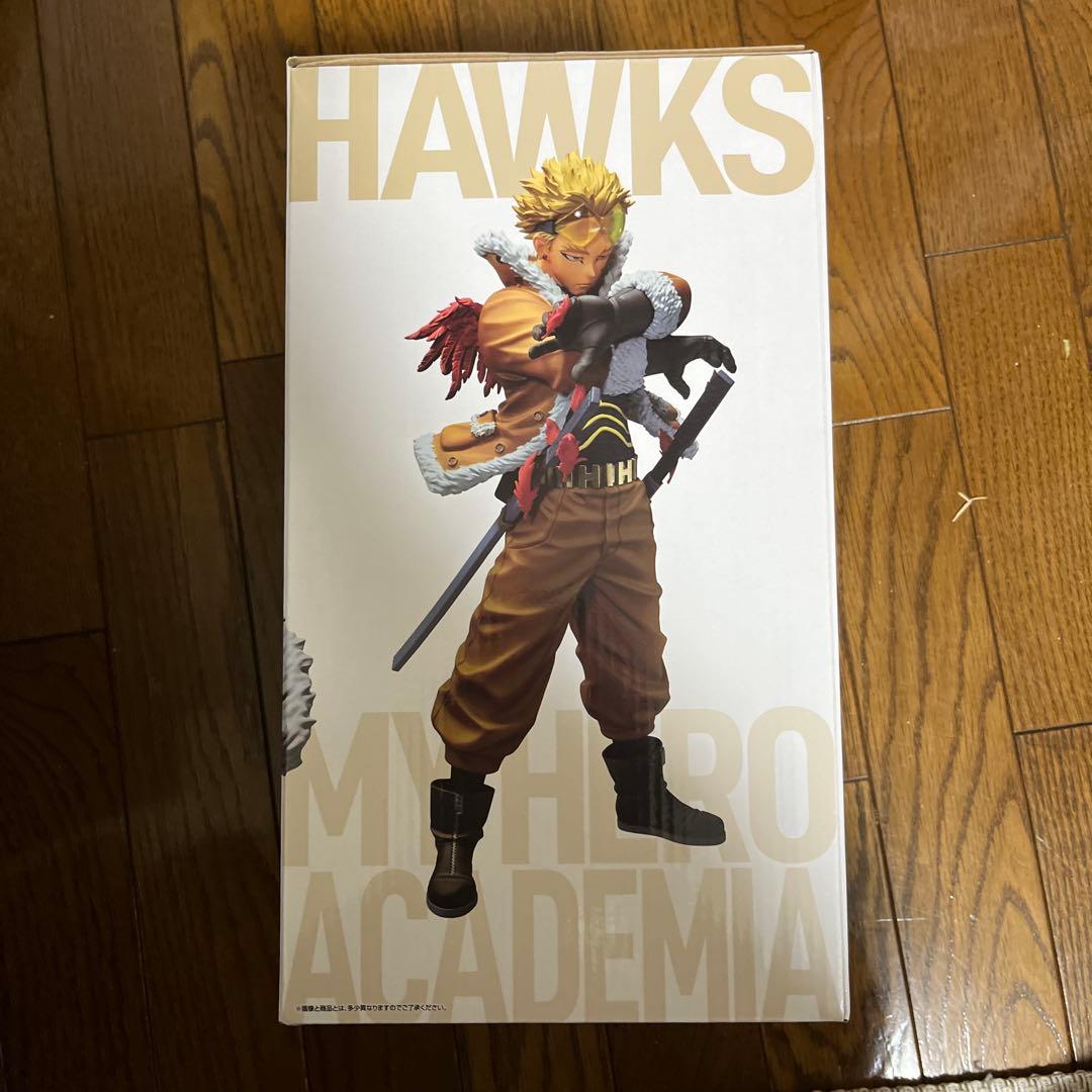 一番くじ　僕のヒーローアカデミア　紡ぐ力　D賞 ホークス フィギュア　未開封