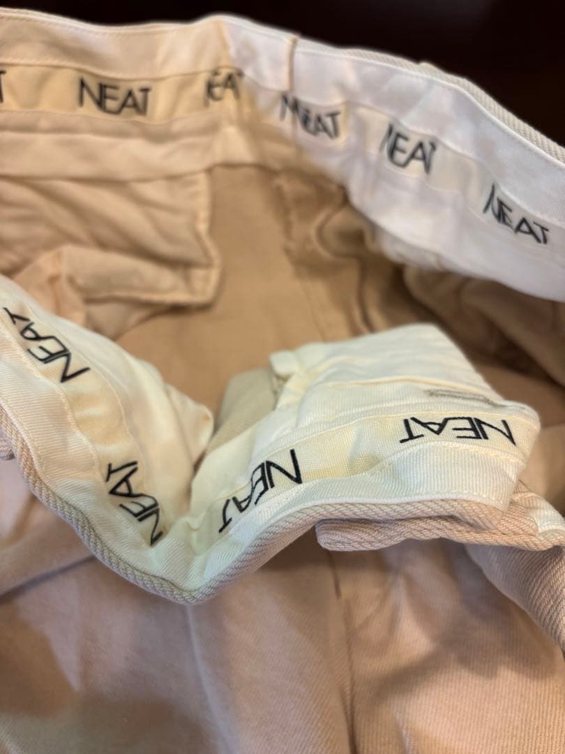 NEAT 24SS Sea Cotton Denim キナリ