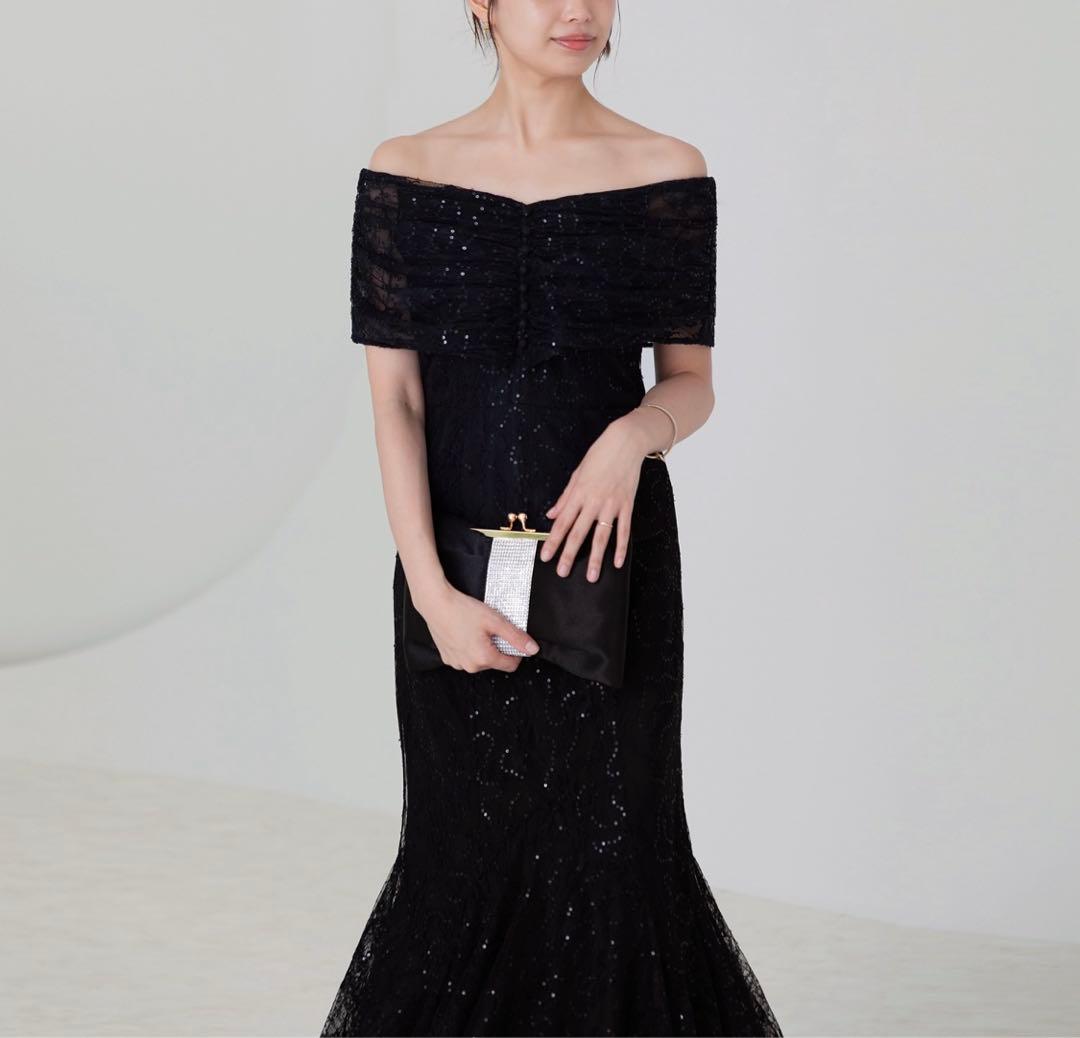 Laja 2way オフショルマーメイドフレアドレス