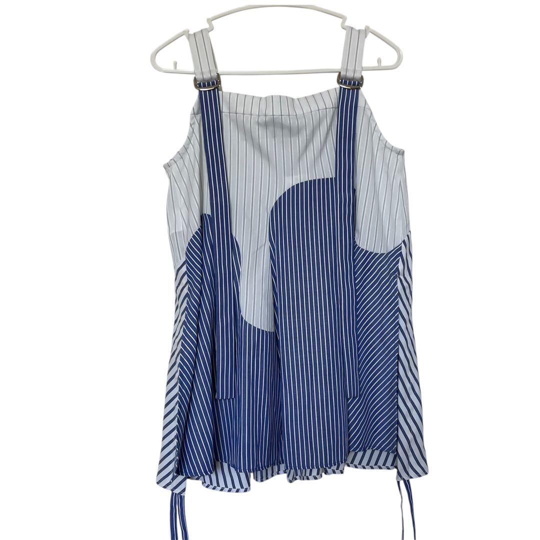 【新品未使用タグ付】un3d. WAVE LINE GATHERCAMISOLE
