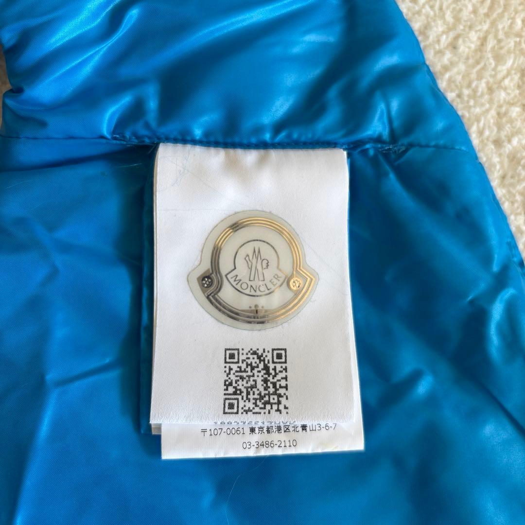 MONCLER 犬服 青 サイズ1 ダウンジャケット