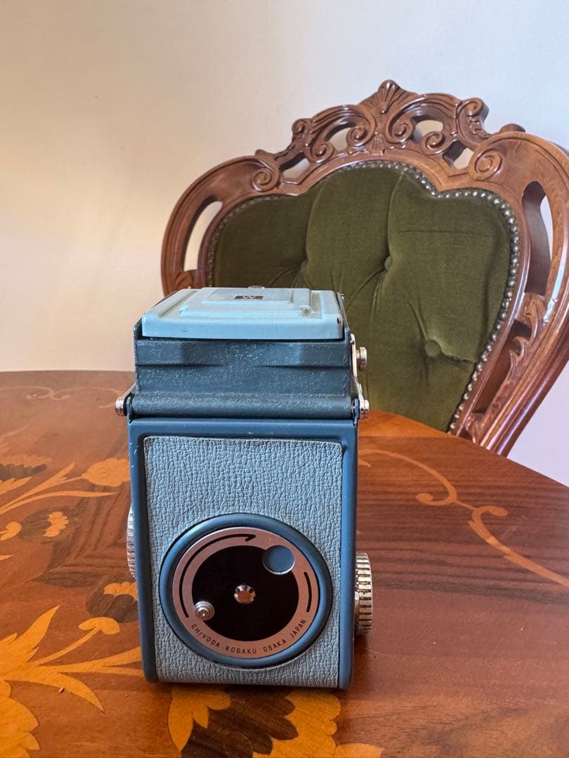 【完動品】Minolta Miniflex二眼レフRokkor 127フィルム付