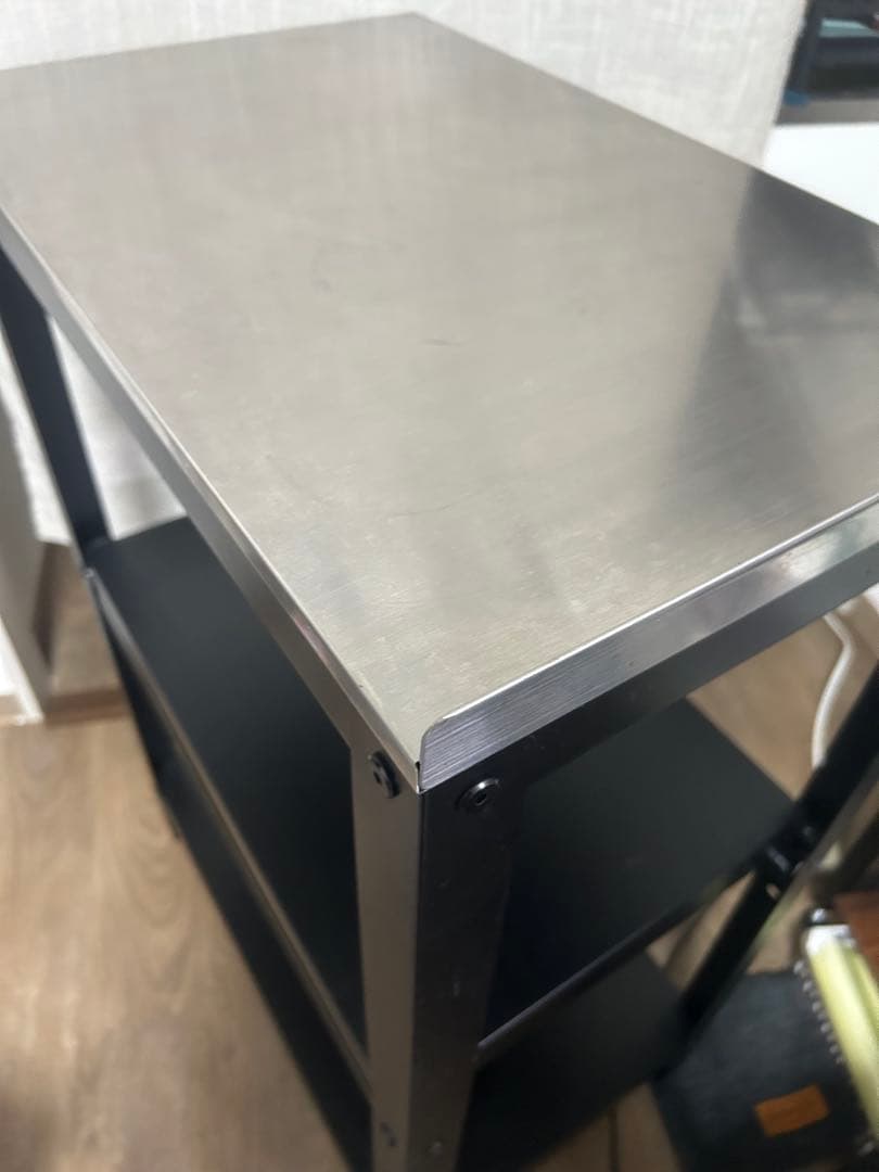 イケア　ikea グリルシェール　極美品　キッチンラック　シェルフ　調理台