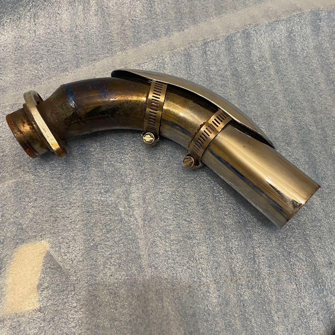 ドラッグスタークラシック400 kentec 2in1フィッシュテールマフラー