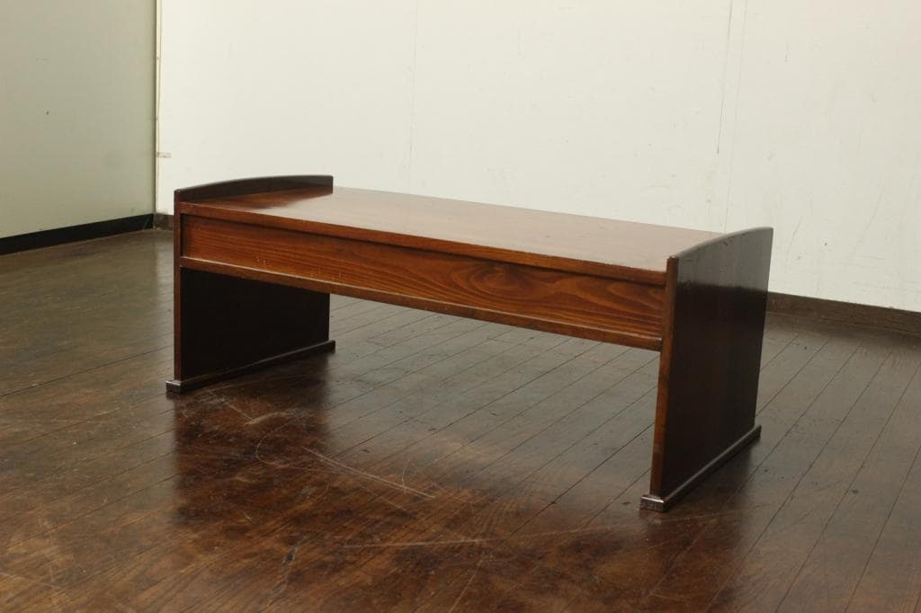 レトロ・アンティーク！欅一枚板と栗無垢材！古い文机！古家具/テーブル/古道具