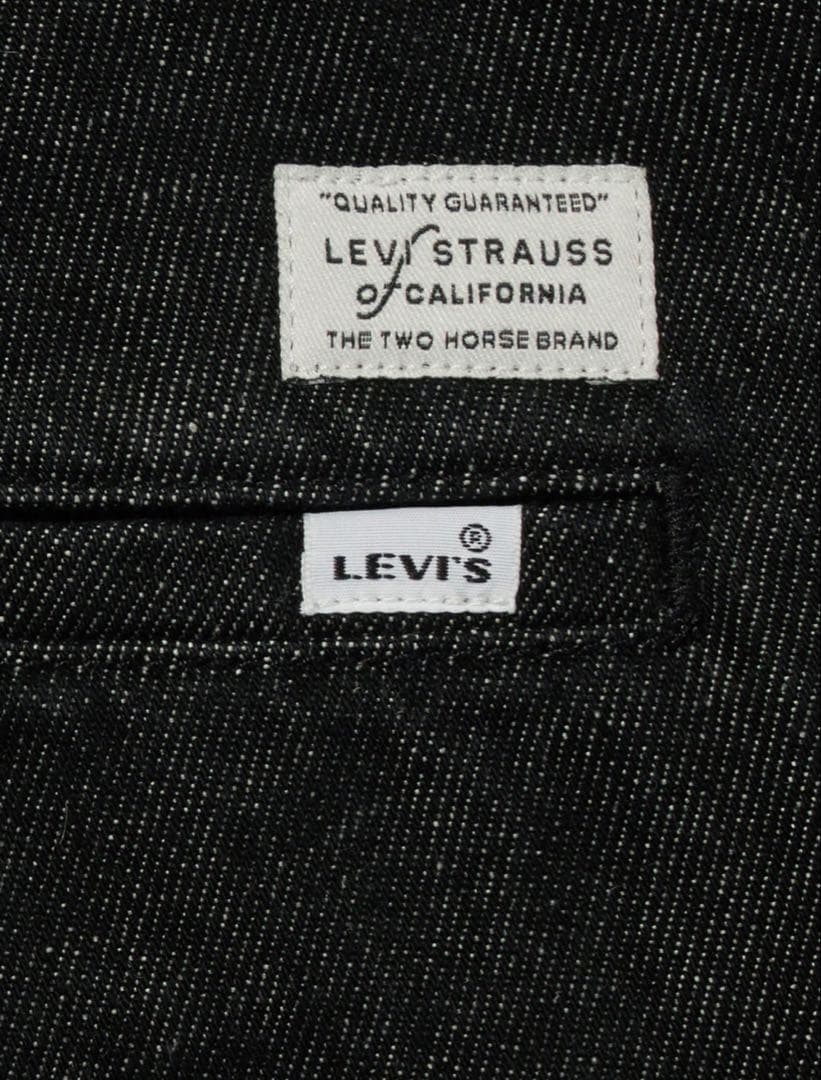 ￼LEVI’S PREMIUM BLACK DENIM SLACKS W34