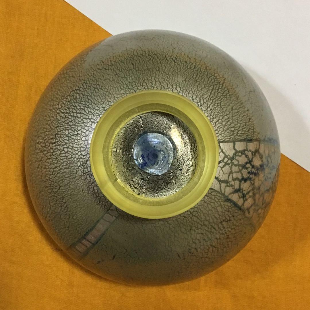 ガラスの抹茶茶碗 菊池正博さん