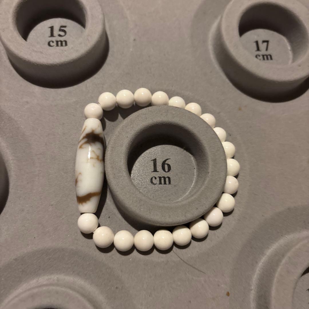 白龍神天珠！ホワイトオニキス！すんごいパワー！綺麗！