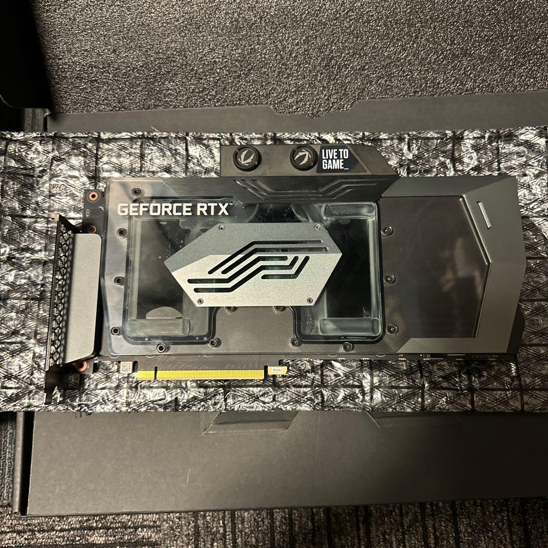 RTX 3090 zotac ArcticStorm 水冷