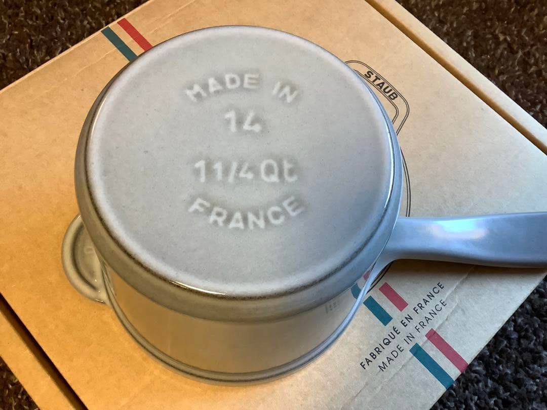 美品⭐︎STAUB スープポット 14cm 片手鍋