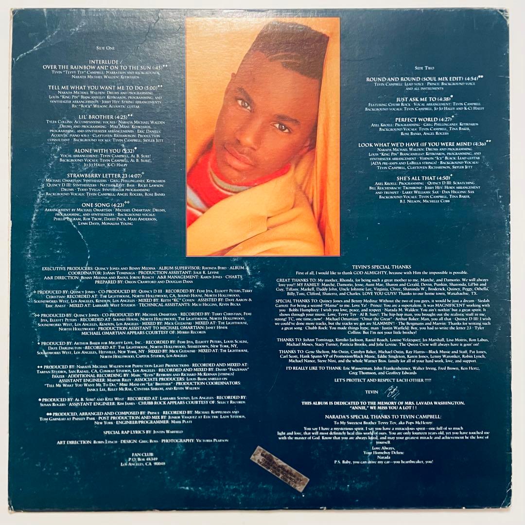 TEVIN CAMPBELL T.E.V.I.N. レコード　LP