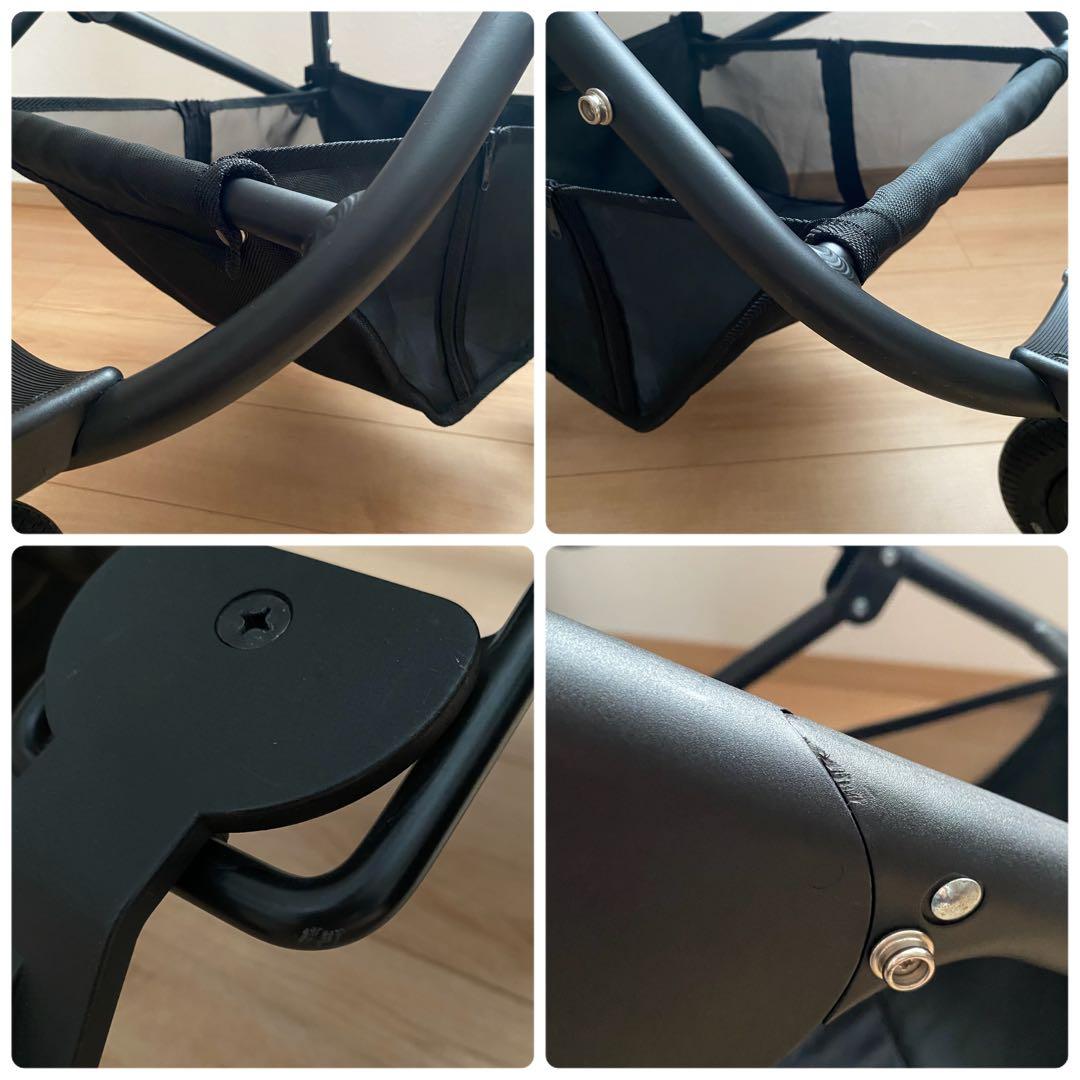 ら*る様 【極美品】エアバギー AIRBUGGY フレームのみ ブラック 黒 ペ