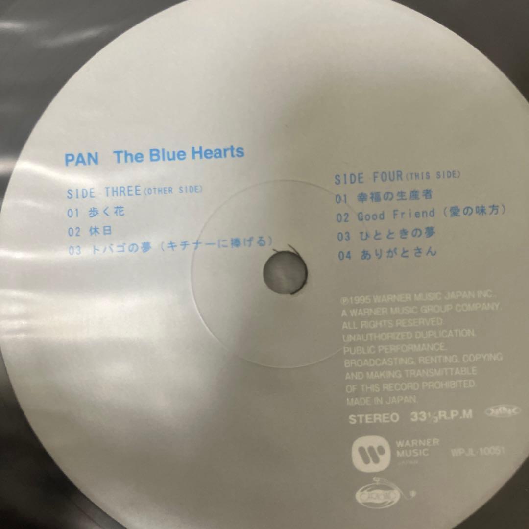 ザ・ブルーハーツ PAN LP帯付きレコード新品未使用品