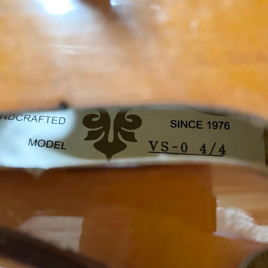 【中古良音】美品　cathedralバイオリン VS-0 4/4 カテドラル