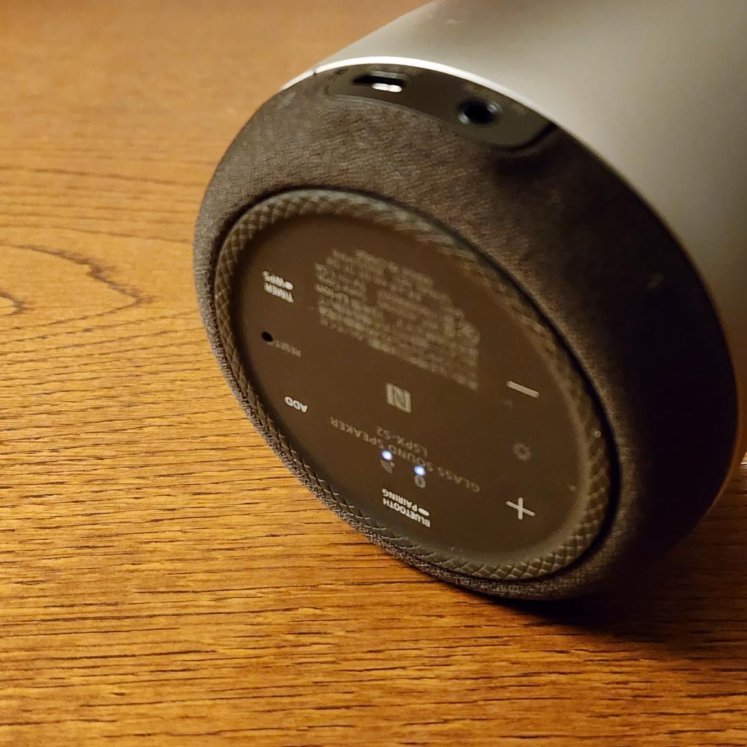 グラスサウンド スピーカー SONY LSPX-S2（グラス破損）