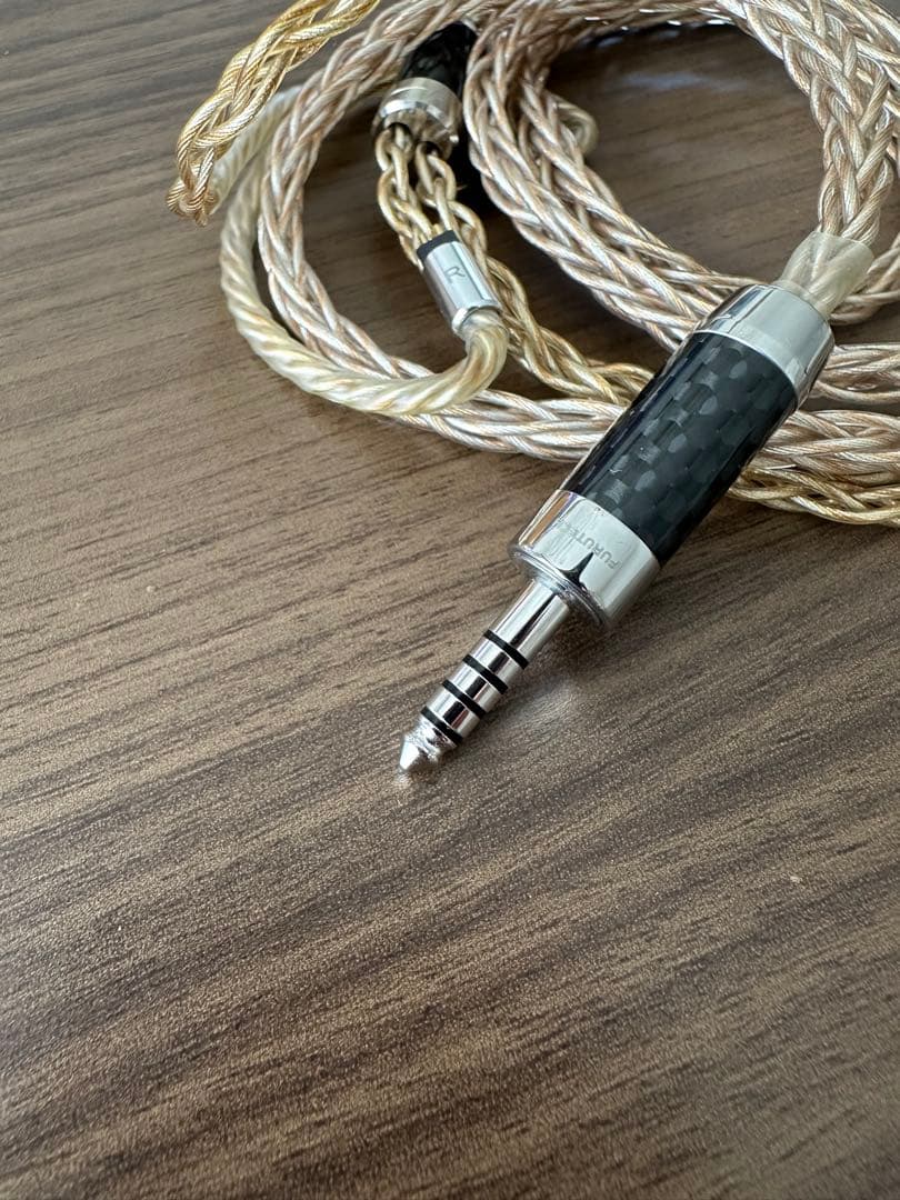 イヤホン EFFECT AUDIO Lionheart 8wire 2pin 4.4mm