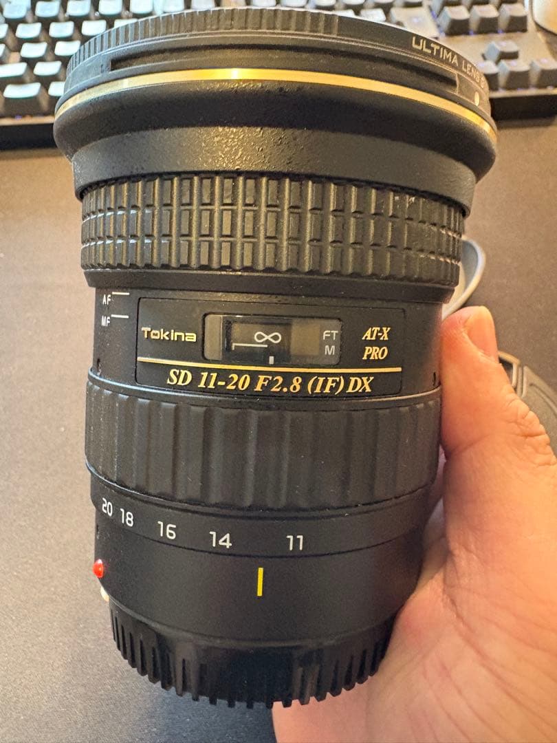 トキナー AT-X 11-20mm f2.8 PRO APS-C Canon用