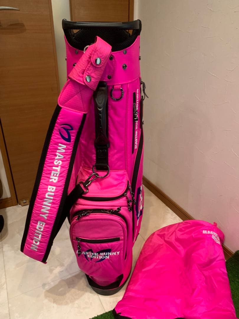 良品　レディース　マスターバニー　パーリーゲイツ　スタンド　キャディバッグ