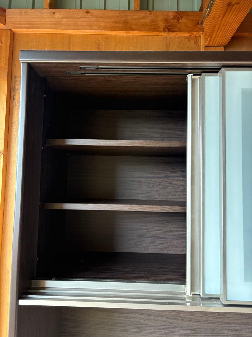 【引取or直配送】美品　キッチンボード (アルミナ2 100KB DBR)