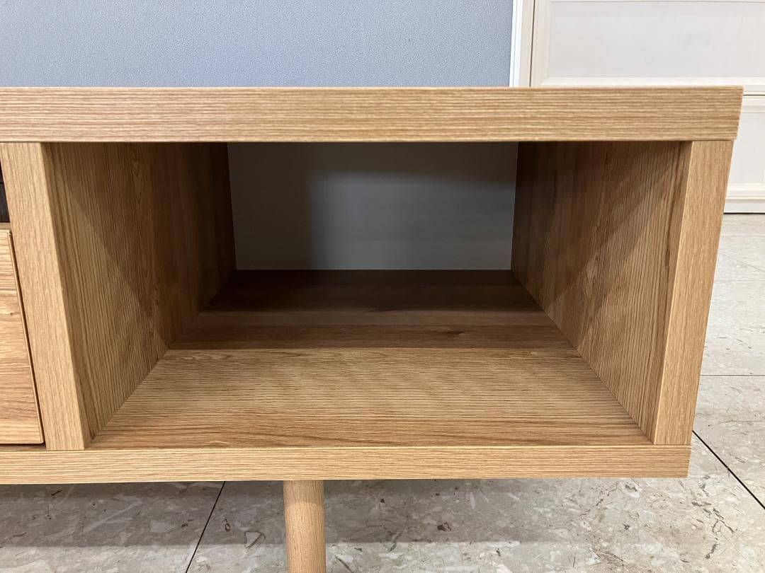 LOWYA テレビボード ブラウン