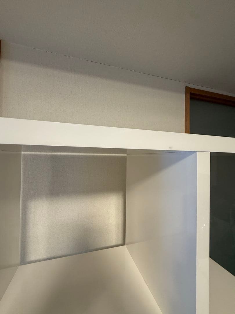 ディスプレイラック 棚 s字 白 5段