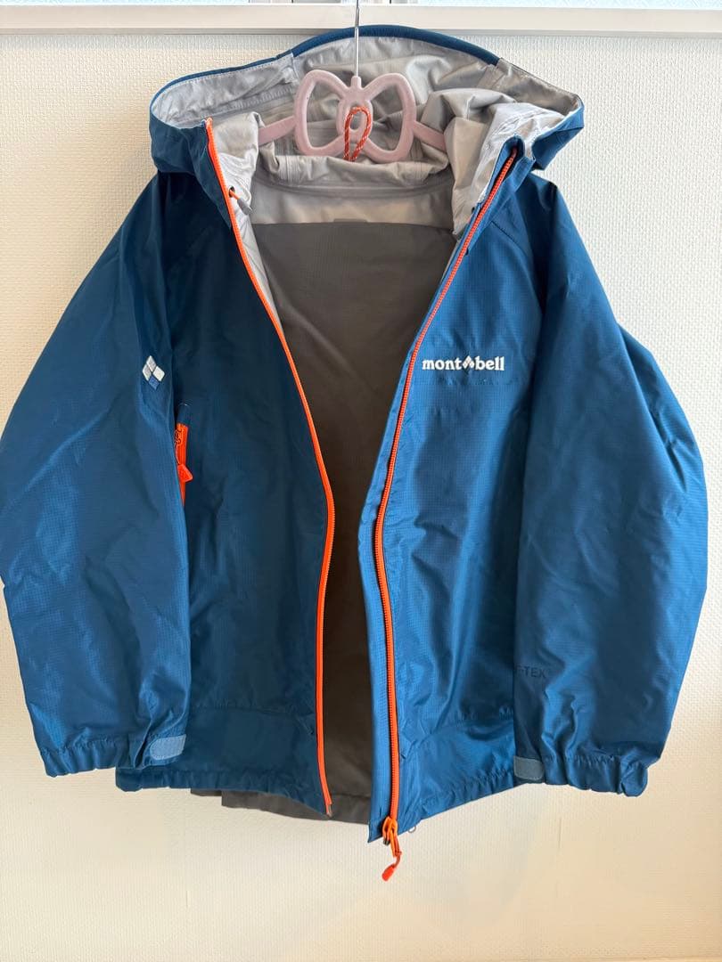 mont-bell 防水ジャケット×パンツセットサイズ130