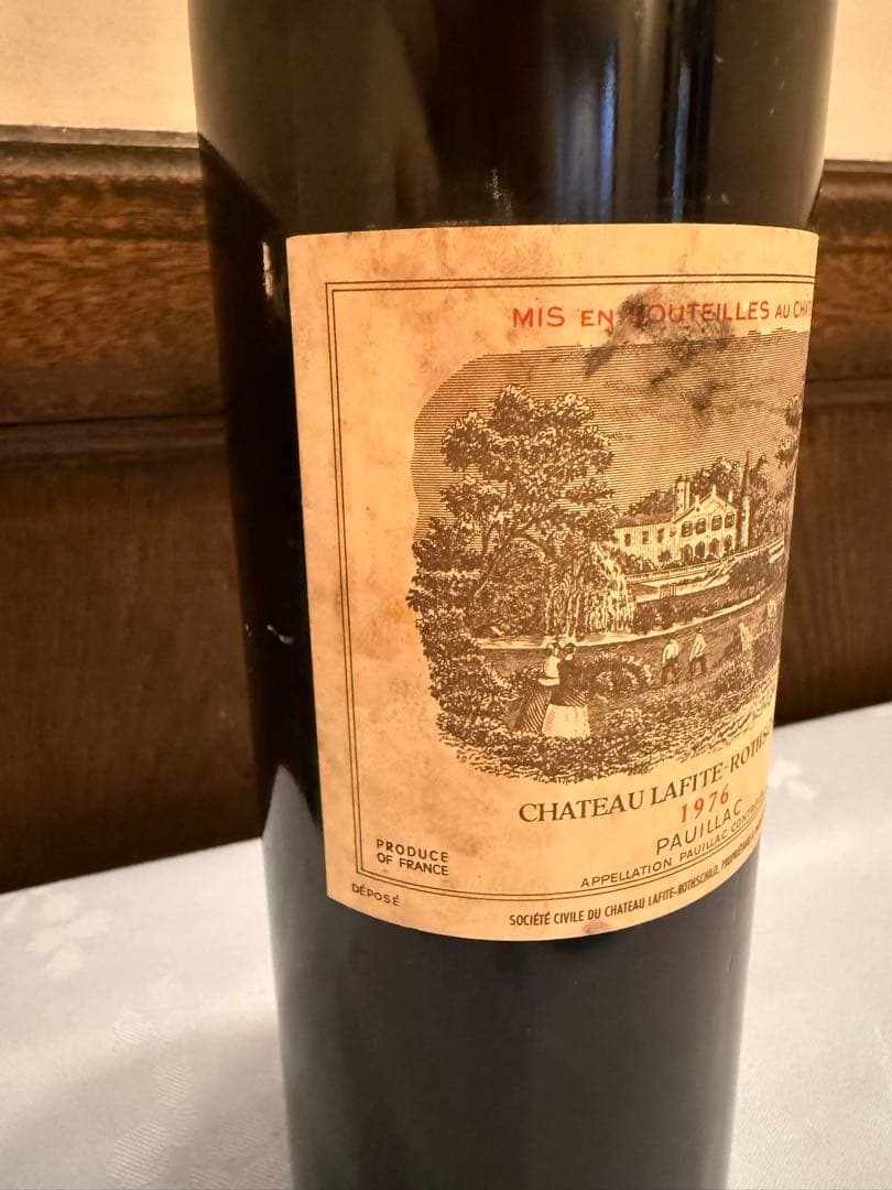 ワイン CHATEAU LAFITE ROTHSCHILD 1976 PAUILLAC