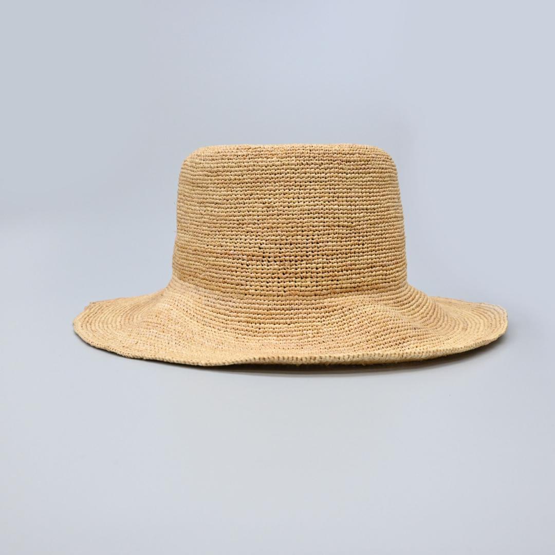 ■ 46252★Sacai サカイ Straw Capeline 帽子 ハット