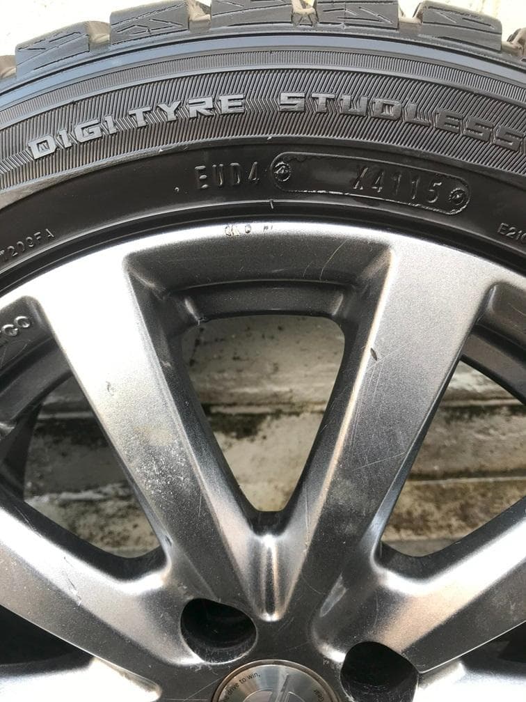 チームスパルコ 15×6.0 PCD100 スタットレス 185/55R15