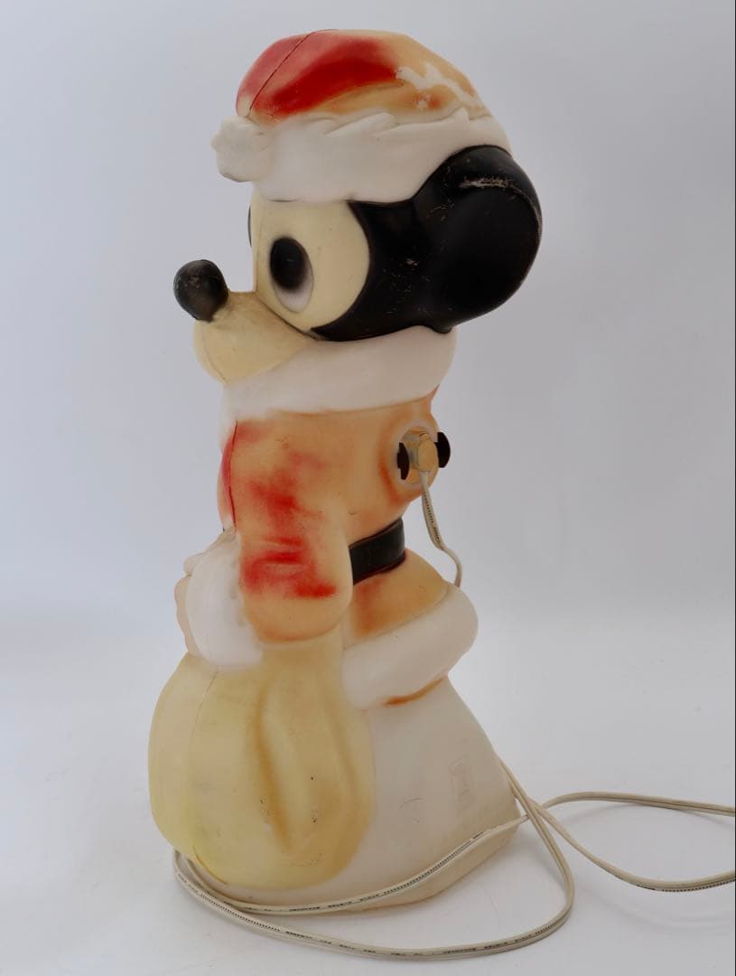ビンテージ・ミッキーマウス・クリスマス・ランプ 39cm