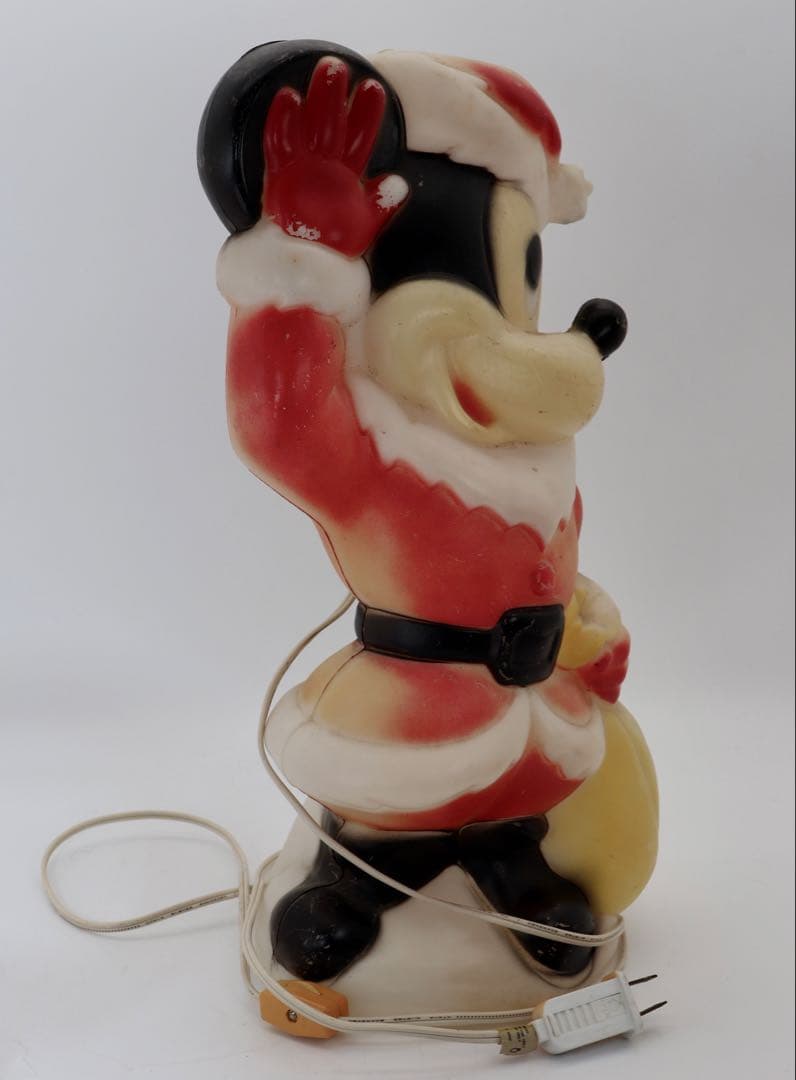ビンテージ・ミッキーマウス・クリスマス・ランプ 39cm
