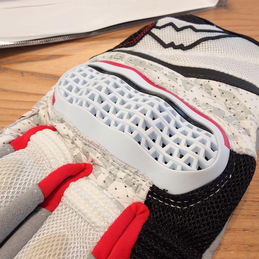 未使用！クシタニ インベンティブメッシュグローブ ホワイト Lサイズ