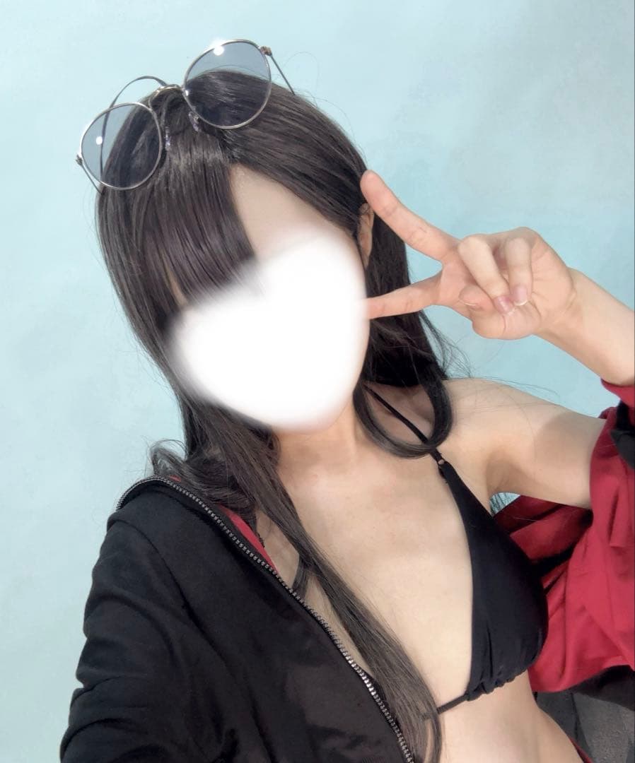 ブルアカ 仲正イチカ 水着衣装＋ウィッグ＋羽根