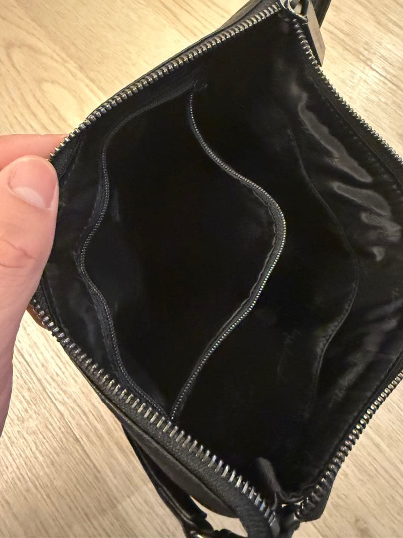 Yohji Yamamoto サコッシュ 国内正規品 ブラック ヨウジヤマモト