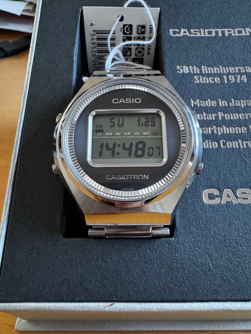 ☆美品CASIOカシオトロン限定シリアルナンバーモデルTRN50-2AJR☆